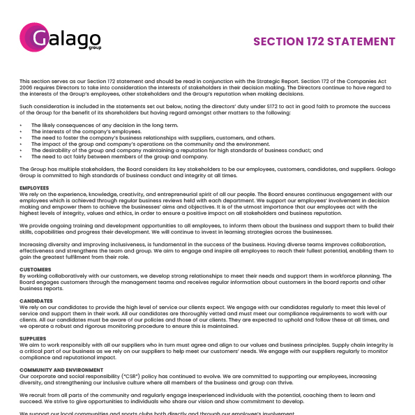 72.0.03 Galago S172 Statement