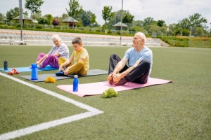 Students and Seniors Team Up for Joyful Sports Day Event